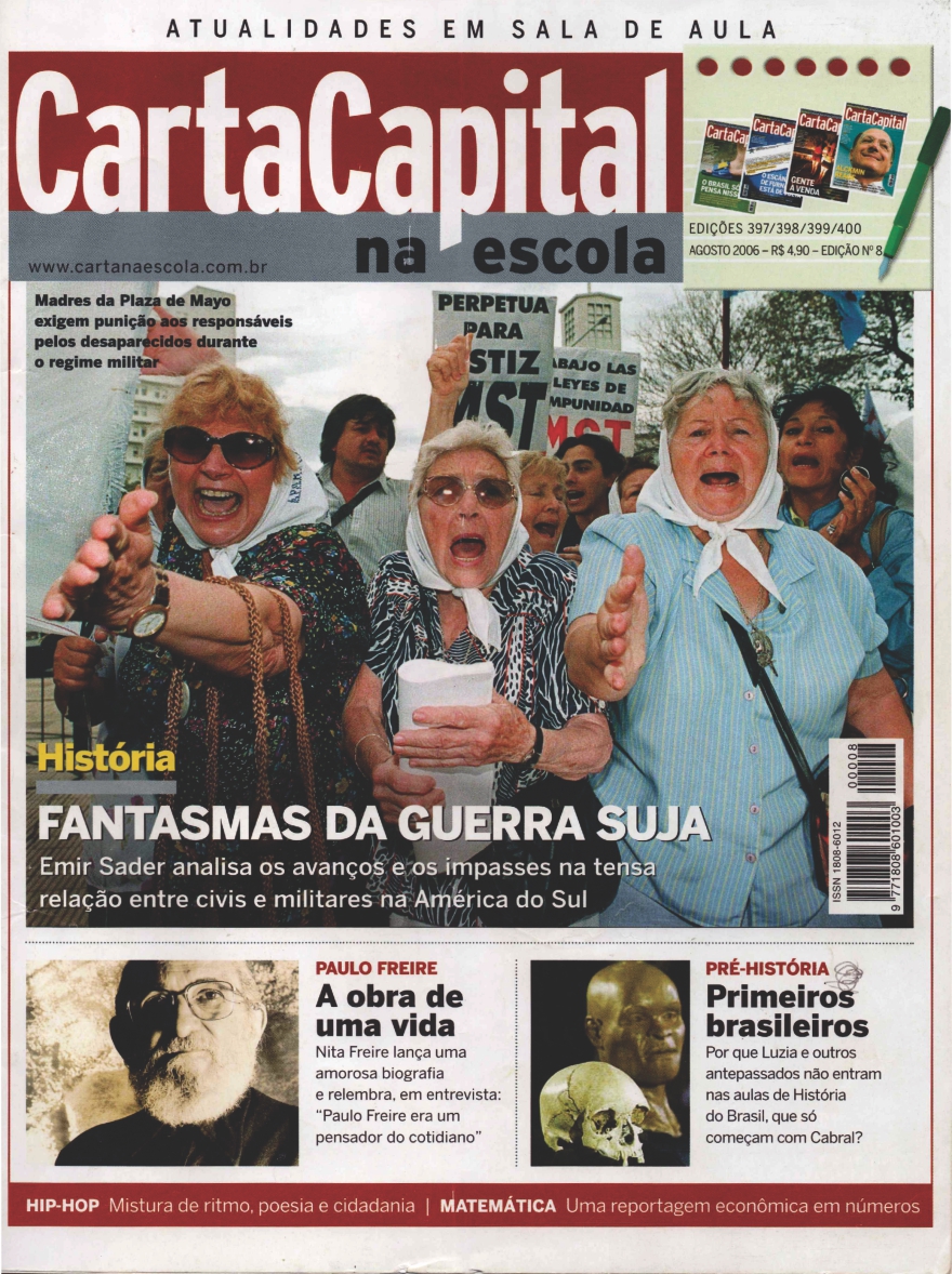 Revista Carta Capital - Música Solidariedade -  Lado Obscuro - Capa da Revista